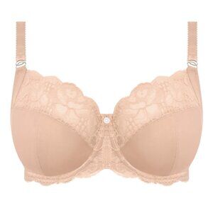 FANTASIE Reflect Side Support Bra in Nude Lace Pastel - Size 34I